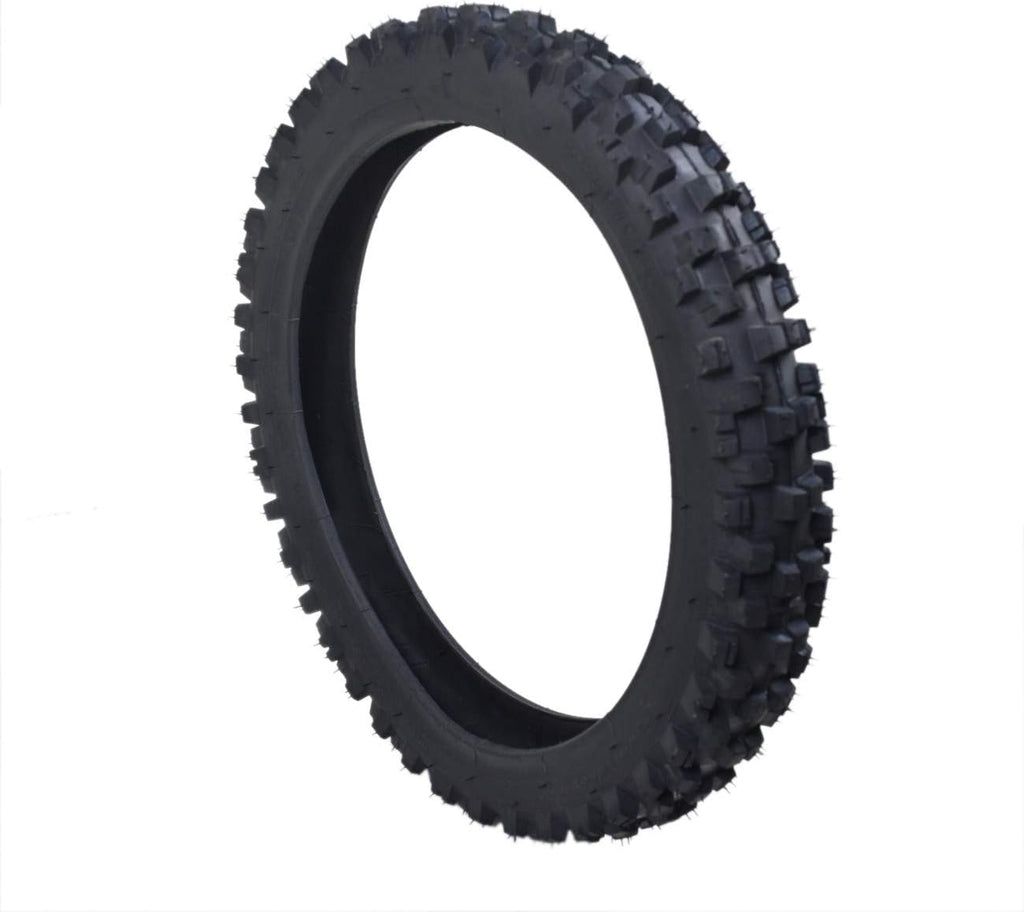60/100-14 14'' Knobby Tire With Tube Pack of 2 T4792