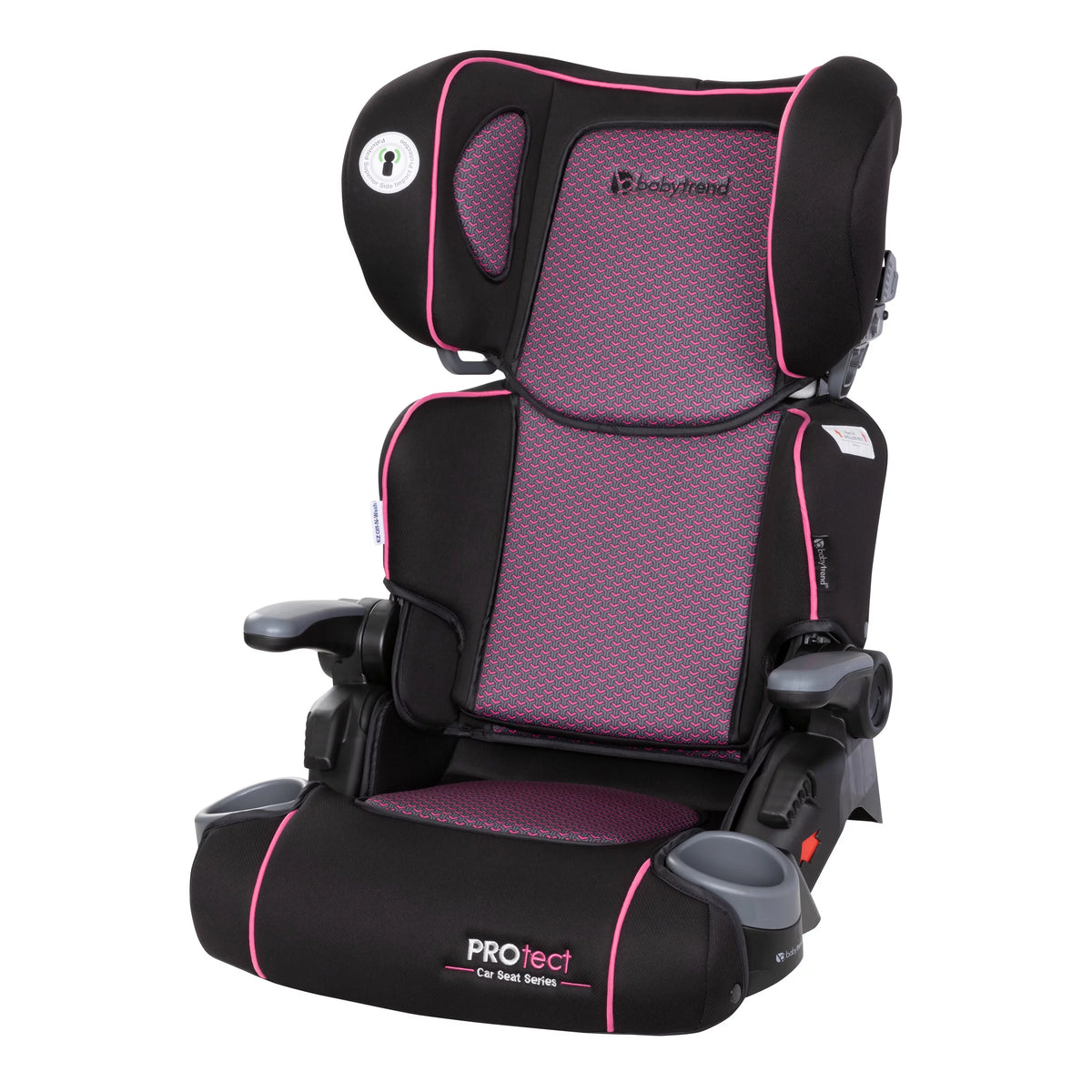 Red Folding High Back Booster Car Seat I5980