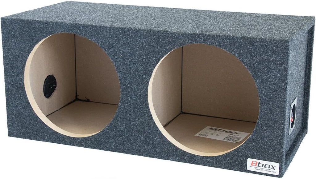 Charcoal Pack of 2 10 Inch Subwoofer Sealed Enclosure P3672
