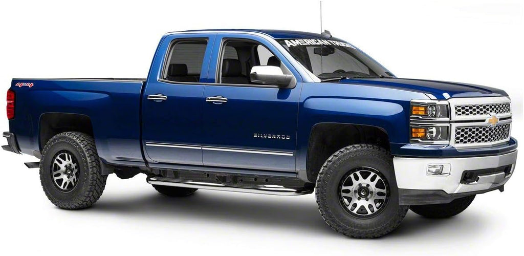 3-Inch Side Step Bars Stainless Steel G214